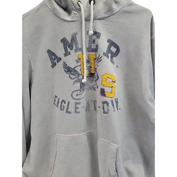American Eagle Outfitters Other - American Eagle‎ Hoodie Sweatshirt Mens Large Distressed Pullover 2012